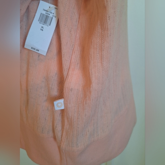 Old Navy XL long sleeve shirt peach colored - Picture 2 of 5
